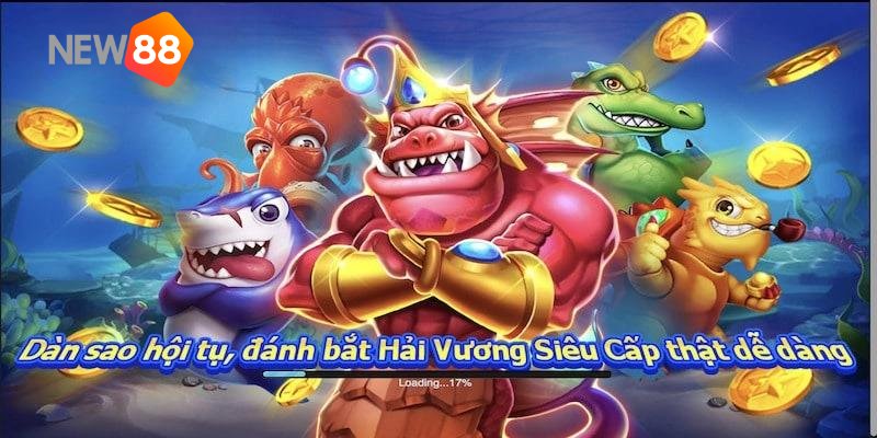 Dàn Sao Đánh Cá - Tựa Game Hấp Dẫn Với Nhiều Cấp Độ Chơi 2 Giới thiệu game dàn sao đánh cá hấp dẫn tại New88